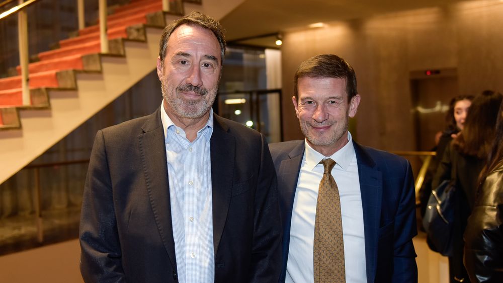 El camarista Mariano Llorens y el juez federal Julián Ercolini El camarista Mariano Llorens y el juez federal Julián Ercolini