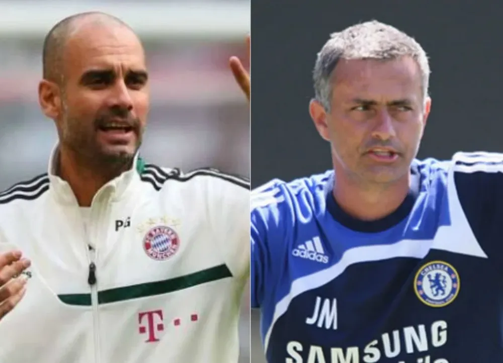 Guardiola en Bayern y Mourinho en Chelsea