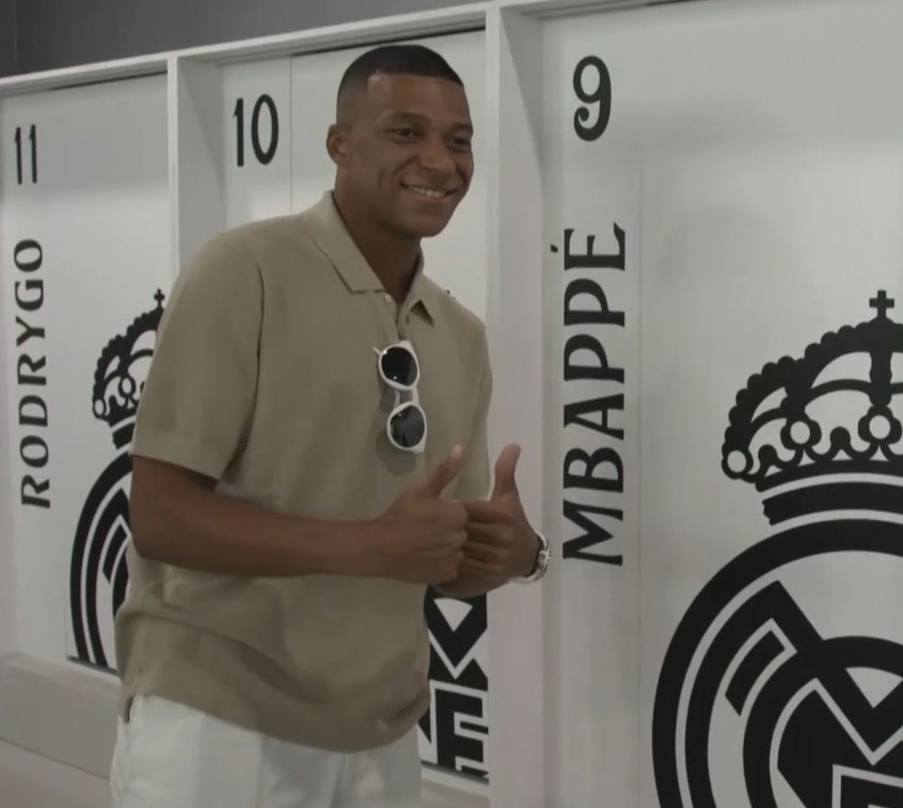 Kylian Mbappé y una presentación histórica con el Real Madrid en el Bernabéu