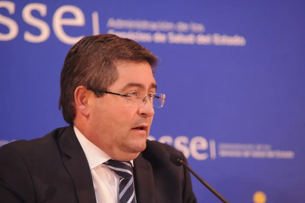 El presidente de ASSE, Leonardo Cipriani