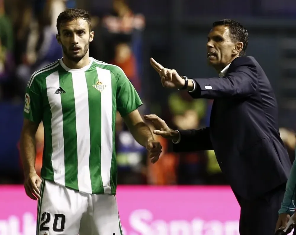 Germán Pezzella y Gustavo Poyet