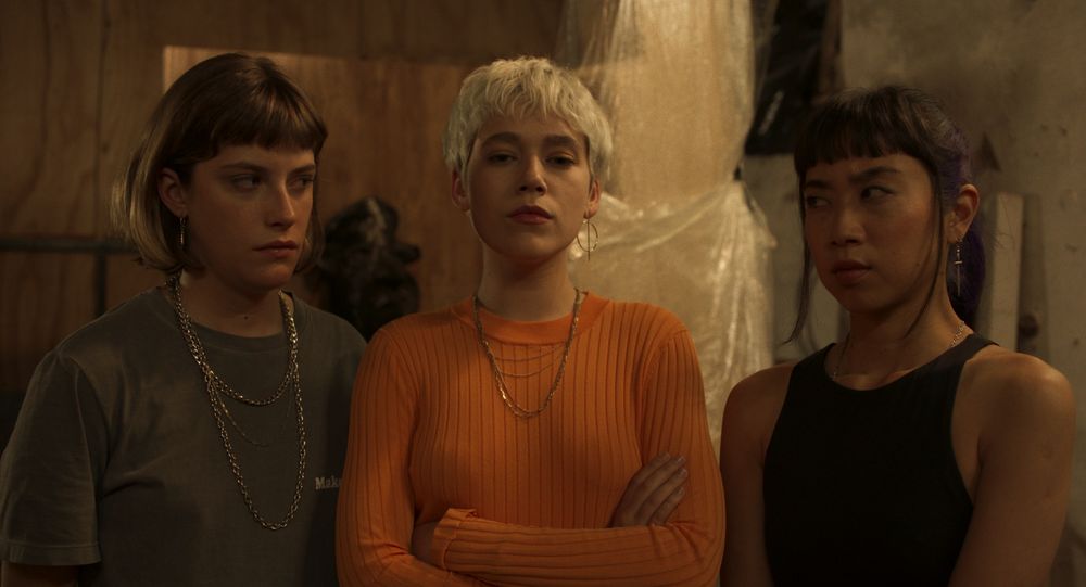 Malena Villa, Azul Fernández y Débora Nishimoto, protagonistas de El Tema del Verano