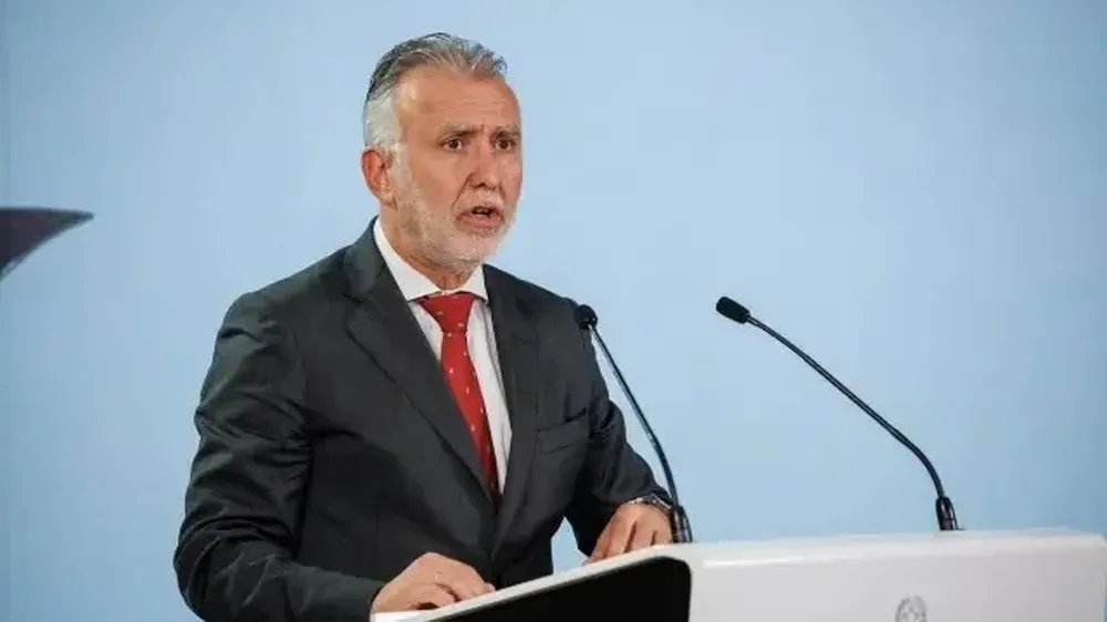 El ministro de Política Territorial y Memoria Democrática y expresidente de Canarias, Ángel Víctor Torres