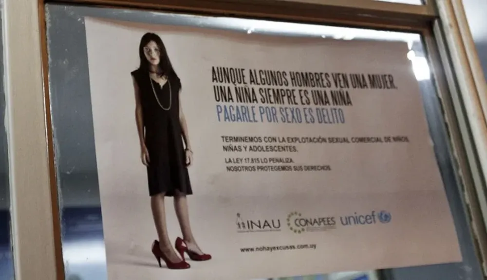 Campaña de la Conapees contra la explotación sexual infantil
