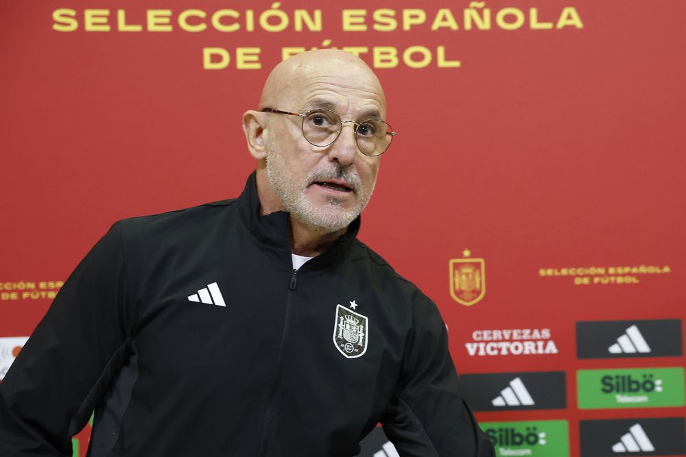 Luis de la Fuente, seleccionador nacional.