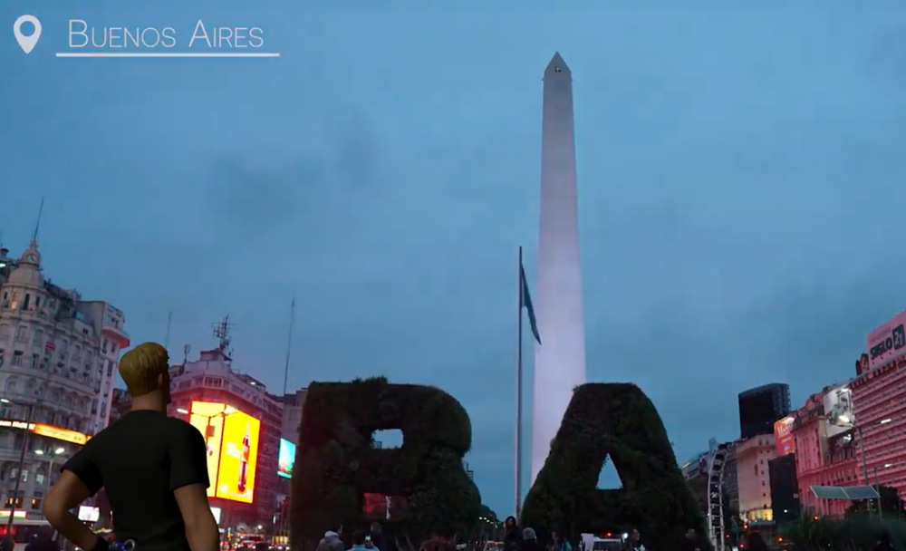 Qué es el Fortnite, el juego donde crearon un mapa de Argentina para promocionar el turismo