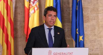 El presidente de la Generalidad Valenciana, Carlos Mazón.