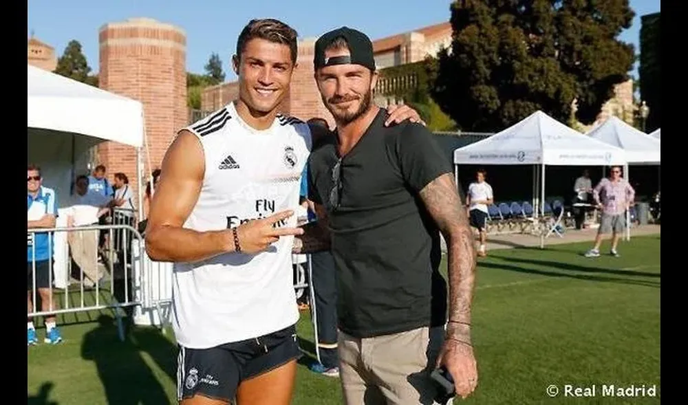 Ronaldo y Beckham