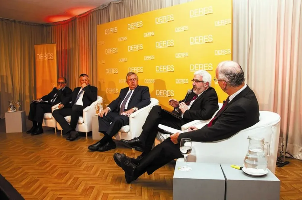 Jorge Forteza, Marcos Guigou, Carlos Lecueder, Roberto de Luca y Roberto Horta