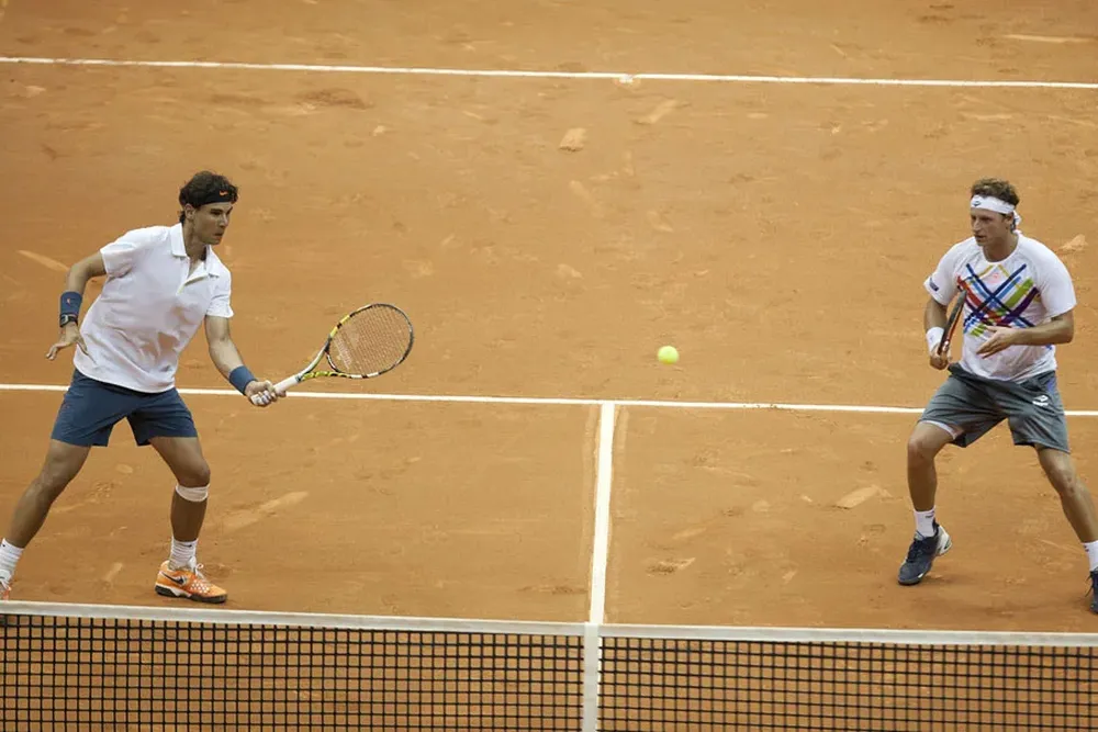 Rafael Nadal y David Nalbandian
