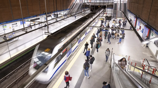 El Metro de Madrid funciona con normalidad.