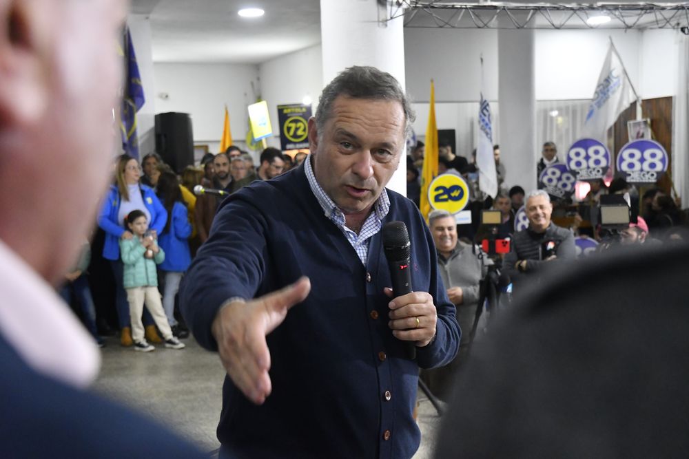 Álvaro Delgado, precandidato del Partido Nacional