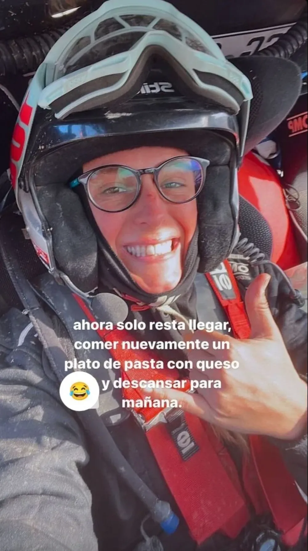Patricia Pita en el Dakar 2023