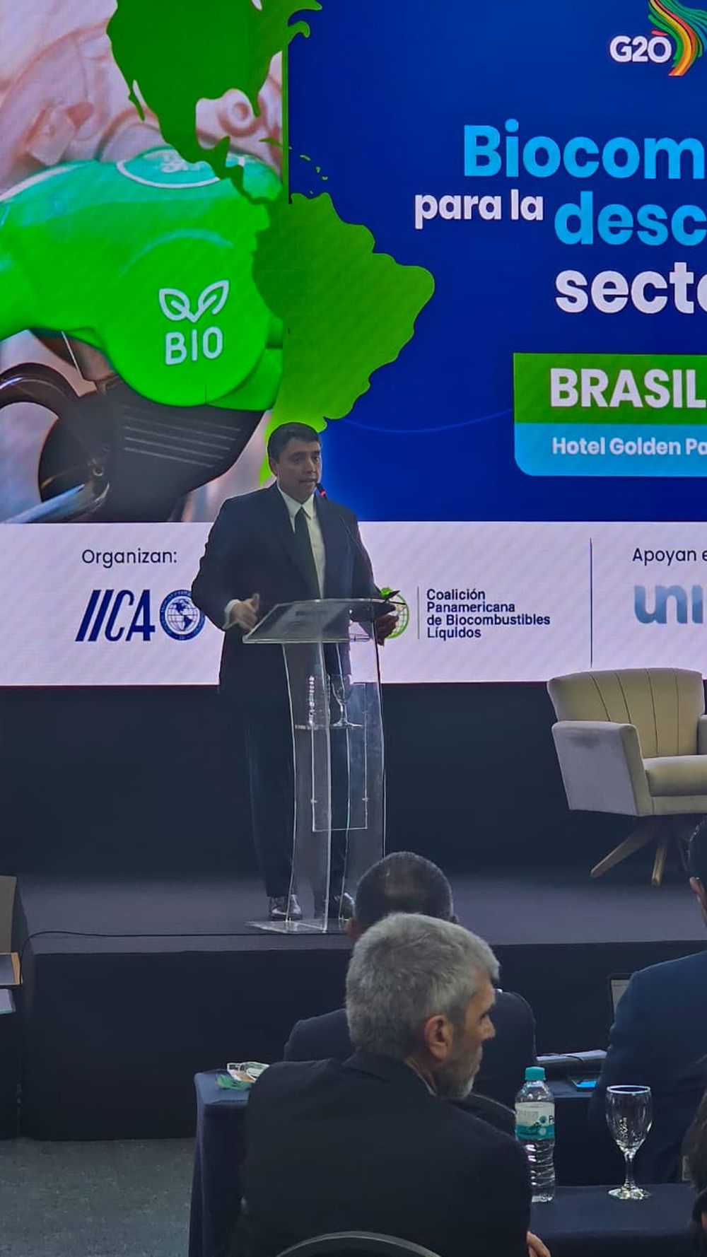 IICA: Pietro Adamo Sampaio Mendes, Secretario de Petróleo, Gasoline Pure y Biocombustibles de Brasil.