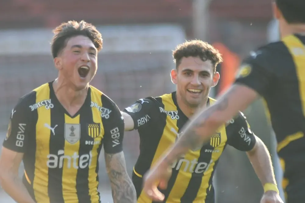 El festejo de gol de Laquintana