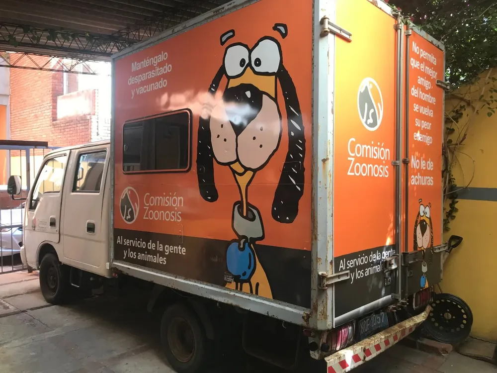 Uno de los vehículos recuperado en la actual administración.