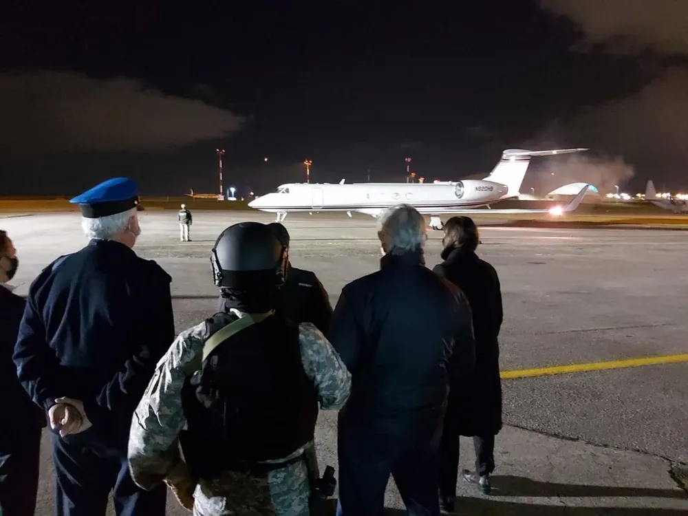 El ministro del Interior y autoridades de la Policía Nacional participaron del operativo