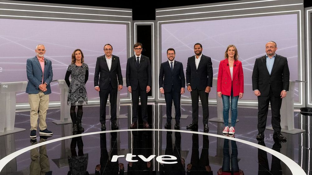 Los candidatos a la Generalitat para el 12M