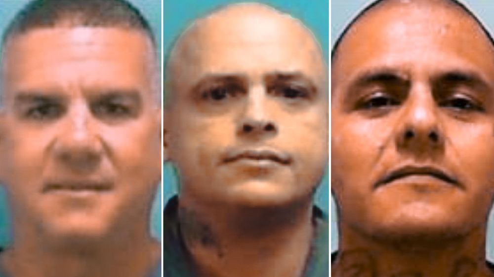 (De izquierda a derecha) José Manuel Rodríguez Quiñones, Enrique Arias Hierro y Jesús Muñoz Gutiérrez.