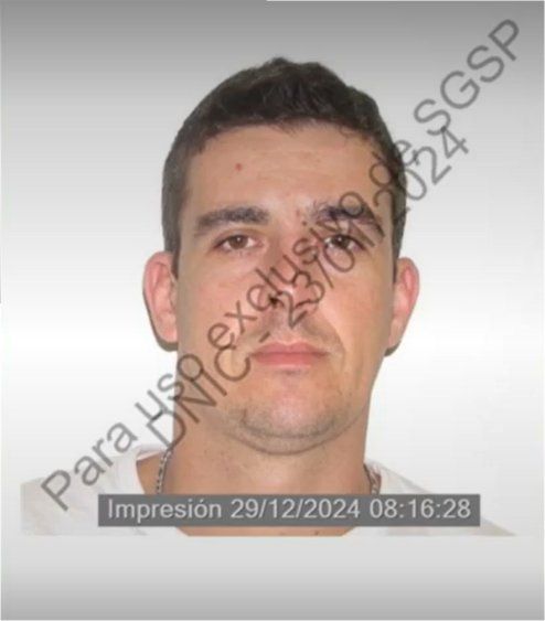 Jhony Leonel Giancola Silva, prófugo del exComcar