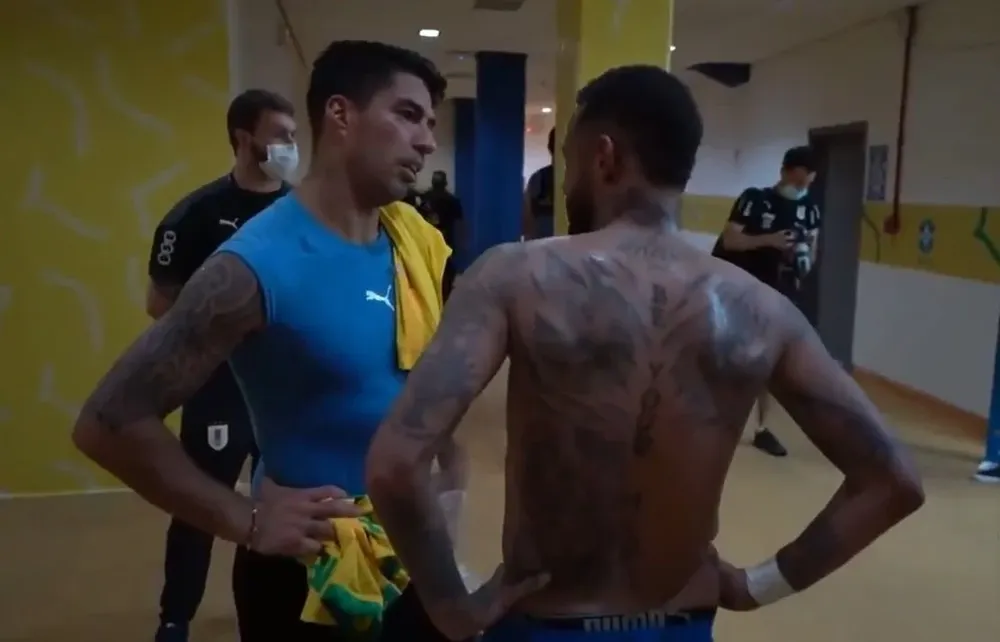 Luis Suárez y Neymar