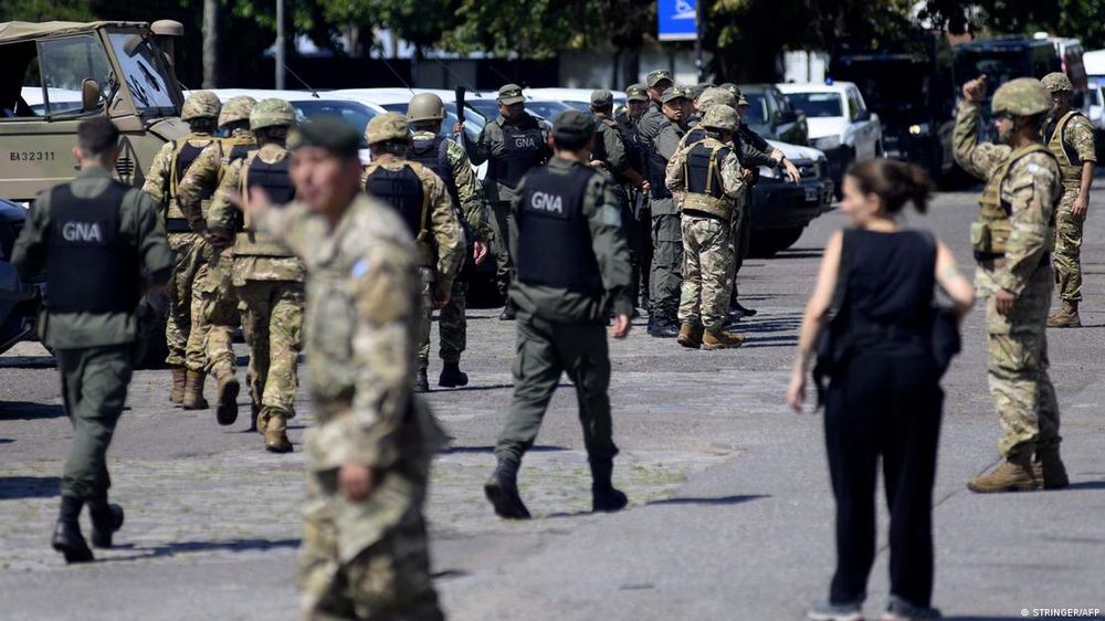 El gobierno argentino desplegó militares para combatir el narcotráfico en Rosario