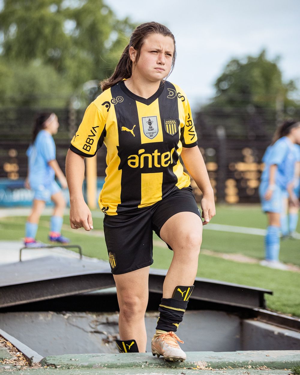 Una de las jugadoras de fútbol femenino de Peñarol que participó del accidente en Ruta 8