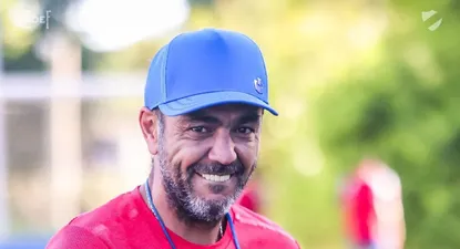 Recoba en Los Céspedes / Archivo