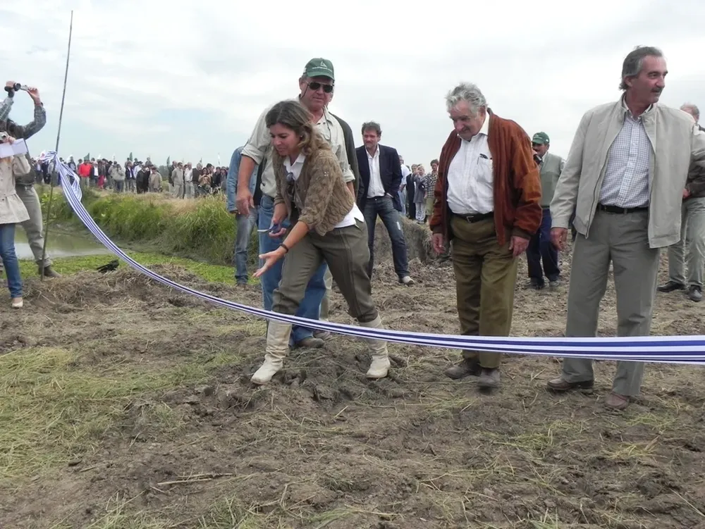 Adriana Peña, Gustavo Ferrari, José Mujica y Ernesto Stirling
