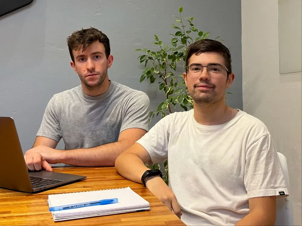 Bruno Fernández y Mathias Loira, socios de Lexia