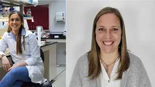 María Pía Campot y Lucía Vanrell