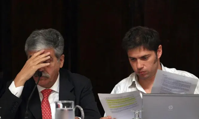 Julio de Vido y Axel Kicillof