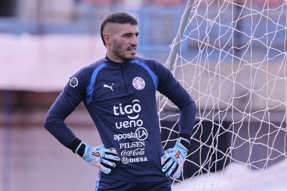 Gastón Olveira en la selección de Paraguay