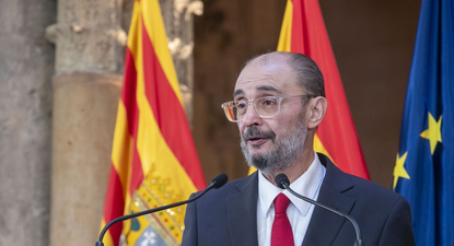 Javier Lambán, senador del PSOE por Aragón