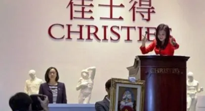 China se posiciona nuevamente como líder del mercado mundial del arte
