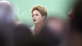 Dilma enfrenta una grave crisis económica e institucional. AFP