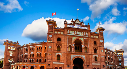 La Plaza de toros de Las Ventas.