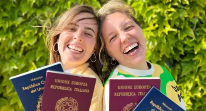 Fiorella Bresesti y Ania Peri