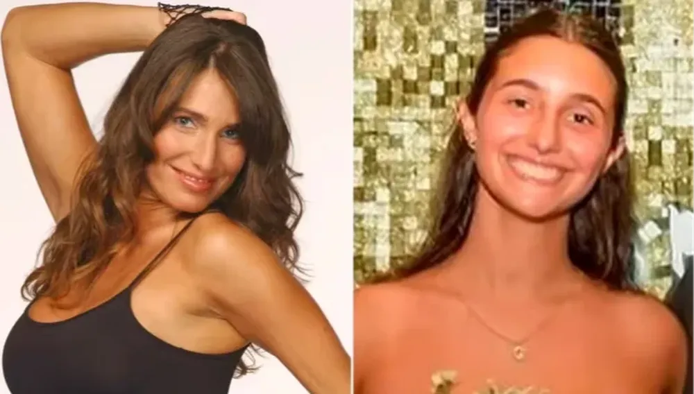 El parecido entre Romina y su hija Azul es notable y sus seguidores en redes lo hicieron notar