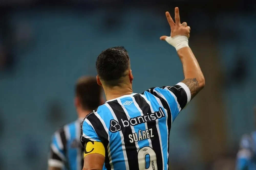 Luis Suárez actualmente en Gremio