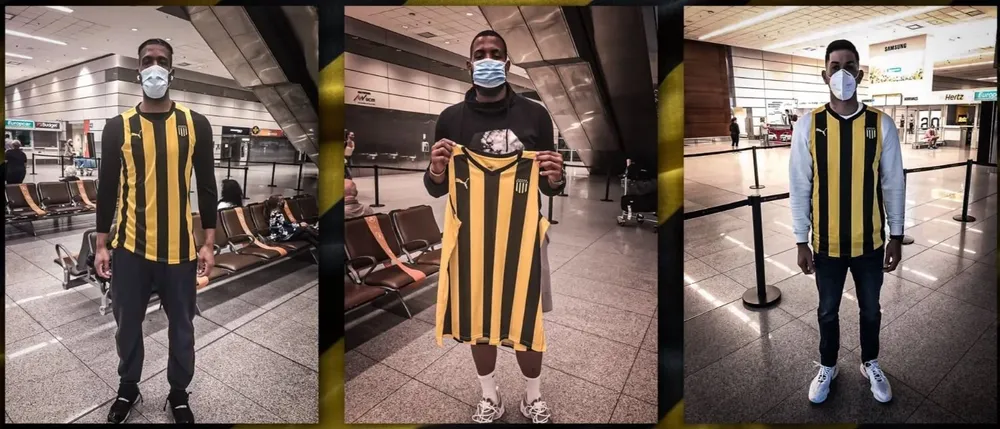 Jarrid Famous, Jonathan Araújo y David Huertas, los tres refuerzos foráneos de Peñarol para la Liga Uruguaya de Básquetbol 2021, ya se encuentran en Uruguay