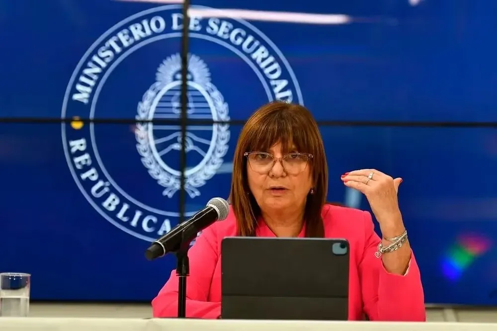 Patricia Bullrich, ministra de Seguridad