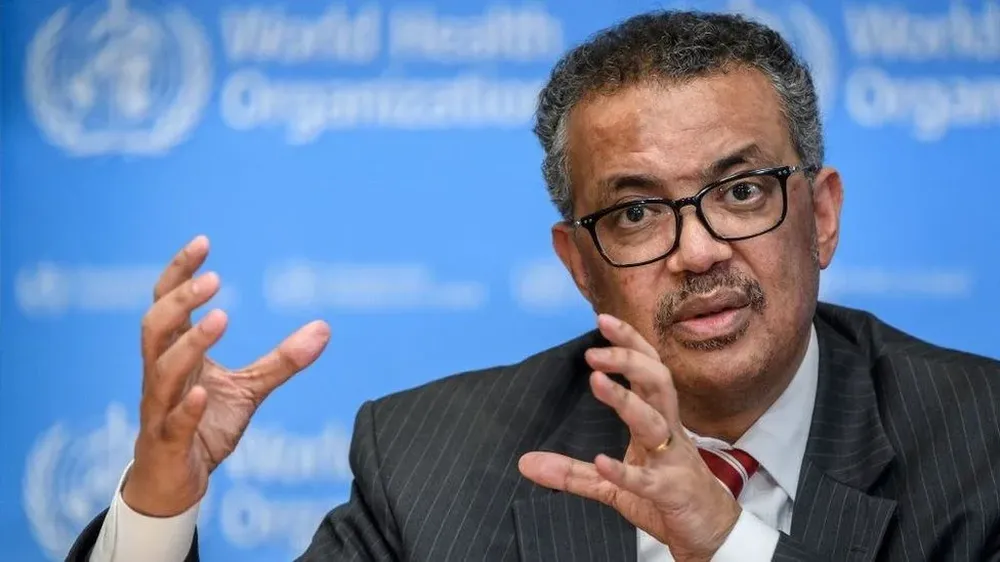Archivo. El director general de la OMS, Tedros Adhanom Ghebreyesus