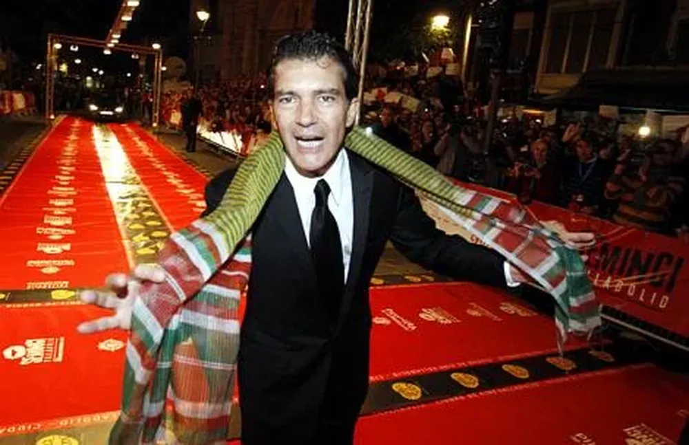 Antonio Banderas en la entrega de la Espiga de Honor
