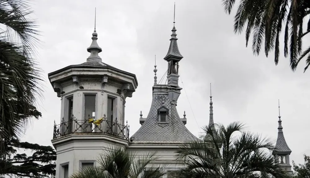El castillo de Idiarte Borda, ubicado sobre la avenida Lezica