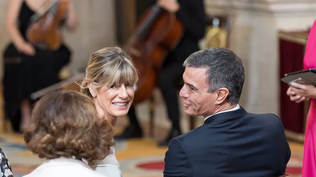 Begoña Gómez y Pedro Sánchez