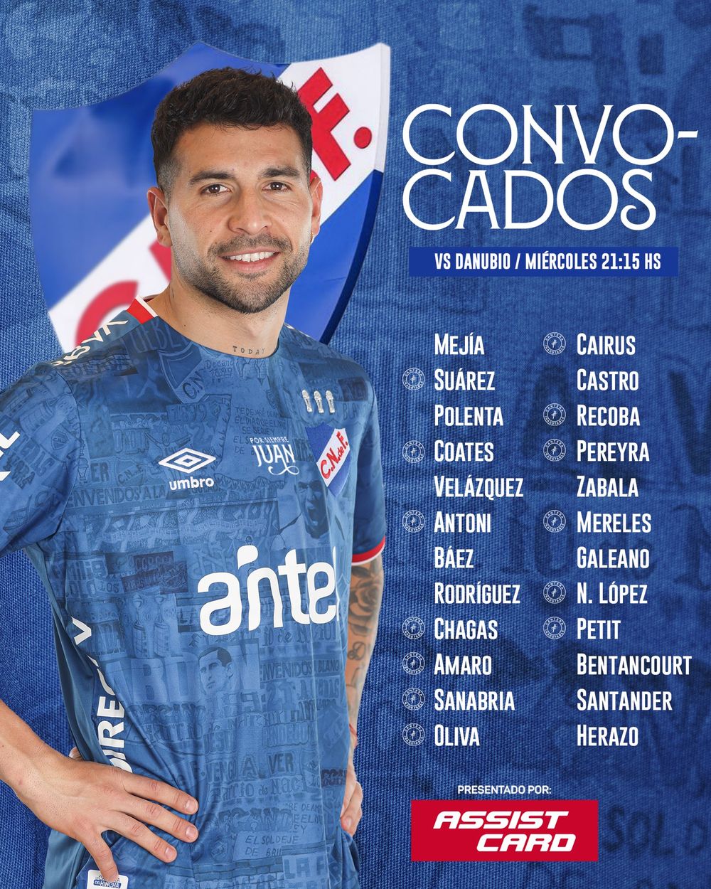 Convocados de Nacional