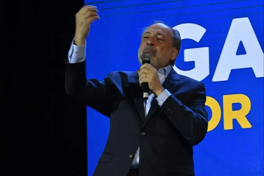 Jorge Gandini, senador y precandidato a la Presidencia por el Partido Nacional