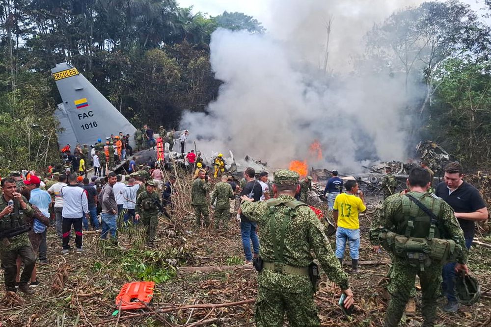 EFE Accidente aéreo en Putumayo