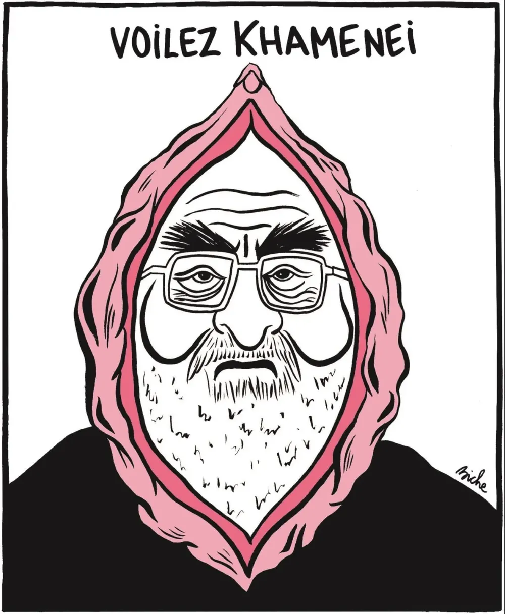 Charlie Hebdo había anunciado en diciembre pasado que este concurso internacional para producir caricaturas de Jamenei tenía como objetivo apoyar a los iraníes que luchan por su libertad.